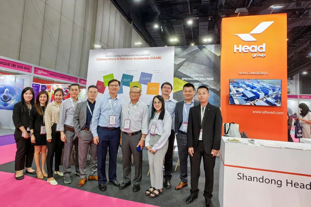 2023亞太涂料展盛大開(kāi)展！赫達集團精彩亮相！